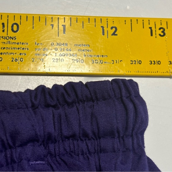 EXPO Uniform INC purple nurse scrubs pants Med EUC - Picture 7 of 9